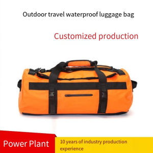 60L New outdoor travel large capacity PVC waterproof duffle bag