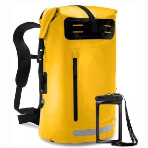 500D New Large Capacity Outdoor Cycling Camping Waterproof Backpack Waterproof Bag PVC Waterproof Backpack