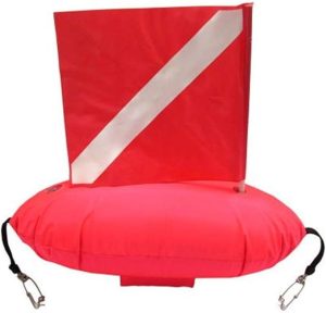 Scuba Choice Scuba Diving Spearfishing Inflatable Float and Dive Flag