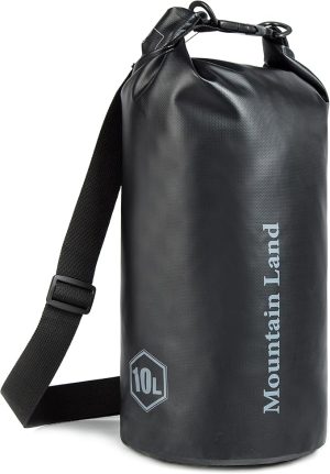 Waterproof Duffel Bag Heavy Duty Water Proof Motorcycle Bag Roll Top Dry Travel Bag with Large Storage Space for Traveling, Camping, Kayaking, Fishing, Rafting, Boating,Gym