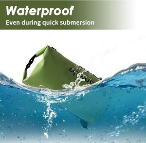20L/30L Dry Bag Large Waterproof Bag Roll-Top Heavy Duty Fishing Duffel Bag with Durable Straps for Kayaking Paddle boarding Boating Rafting Fishing - 图片 5