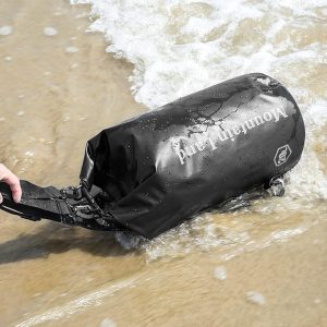 Waterproof Duffel Bag Heavy Duty Water Proof Motorcycle Bag Roll Top Dry Travel Bag with Large Storage Space for Traveling, Camping, Kayaking, Fishing, Rafting, Boating,Gym - 图片 4
