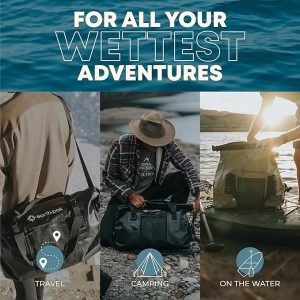 Waterproof Duffel Bag - Heavy Duty Motorcycle Dry Bag with Large Storage Space Perfect for Traveling, Camping, Kayaking, Fishing & Canoeing Bag 50L/70L/90L/120L Sizes - 图片 4